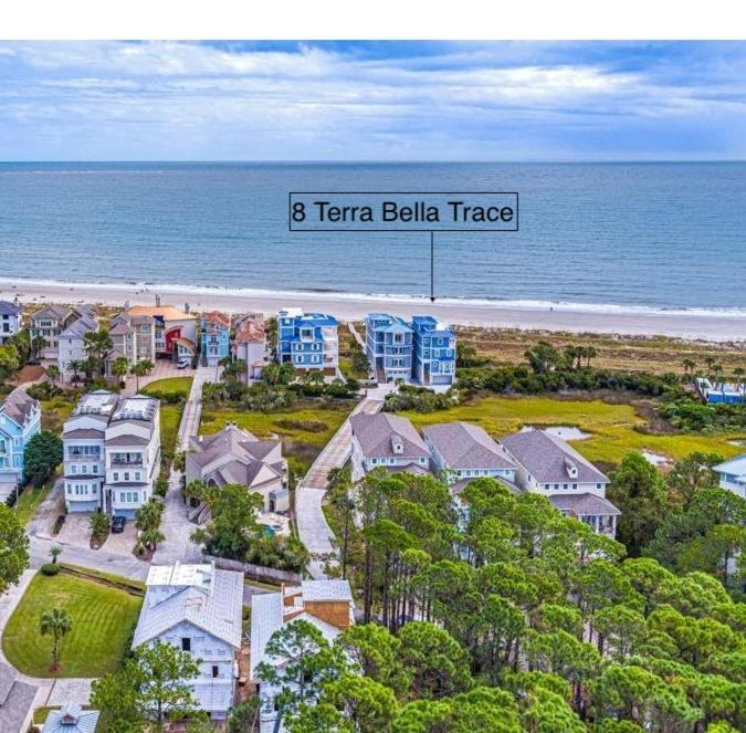8 Terra Bella Trace- Oceanfront, 6 Primary Rooms, Pool, Roof Top, Free Activities Included Hilton Head Island Exterior photo