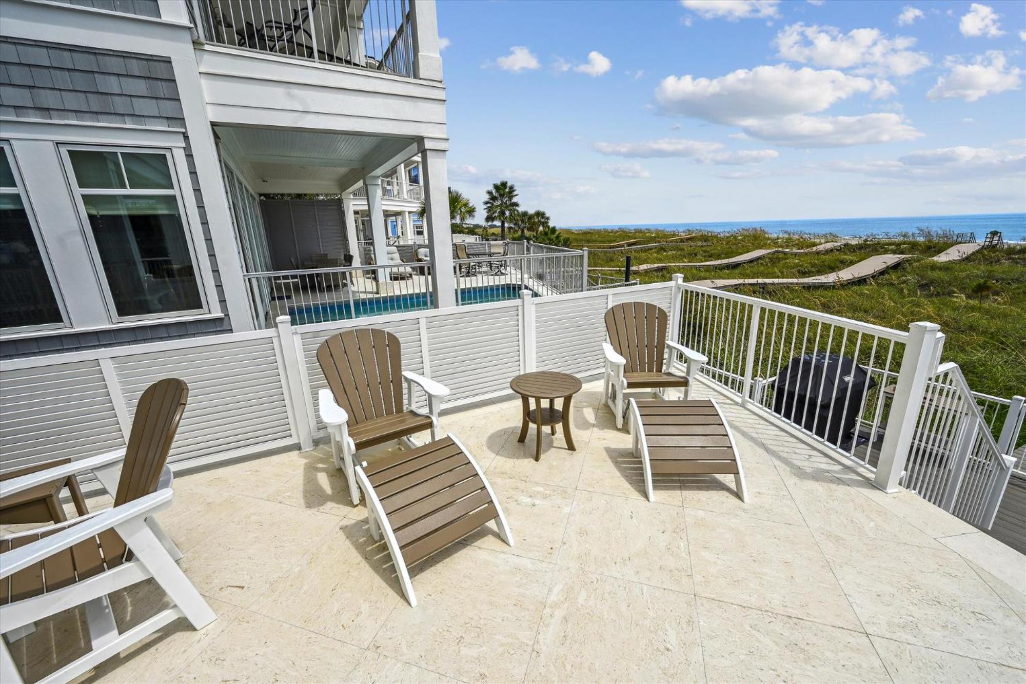 8 Terra Bella Trace- Oceanfront, 6 Primary Rooms, Pool, Roof Top, Free Activities Included Hilton Head Island Exterior photo